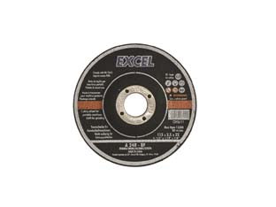 DISCHI DA TAGLIO E DA SGROSSO CENTRO DEPRESSO PER FERRO Ø MM.115- - ø mm.115x6,0 foro 22,2 da sgrosso per ferro - 25 pezzi EXCEL