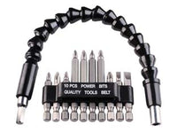 SET BIT PER AVVITARE CON ALBERINO FLESSIBILE MM.300 PZ.11 - 2 blister EINHELL