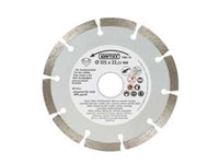 DISCHI DIAMANTATI PER SCANALATORI  TCMA 1300  ø mm.125  foro mm.22,2    EINHELL