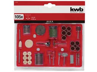 SET 105 MINI ACCESSORI PER MINITRAPANO TCMG135 E    EINHELL