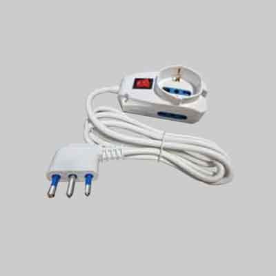 MULTIPRESA CON INTERRUTTORE 3 VIE IDEAL STAR 1+2 posti - IDEAL STAR