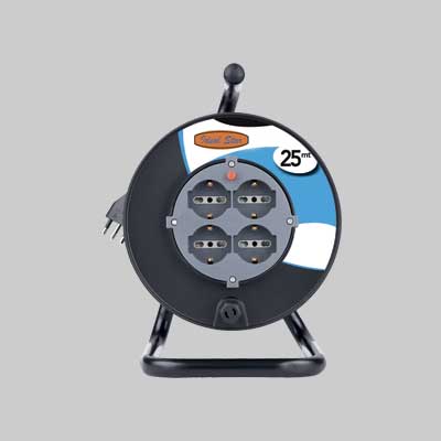 AVVOLGICAVO ELETTRICO IDEAL STAR CON CAVALETTO 50 mt - IDEAL STAR