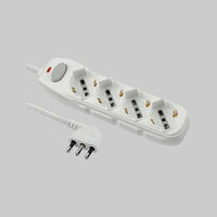 MULTIPRESA CON INTERRUTTORE 4 posti - ELECTRALINE