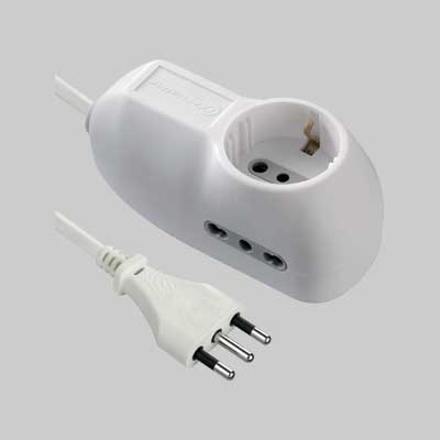 MULTIPRESA POLIVALENTE 1+2 posti - ELECTRALINE