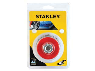 SPAZZOLA A TAZZA PER SMERIGLIATRICE ANGOLARE- - ø mm.90 attacco M14 (STA36105) - 1 blister STANLEY