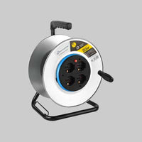 AVVOLGICAVO DOMESTICO CON CAVALLETTO SENZA CAVO 50 mt - ELECTRALINE