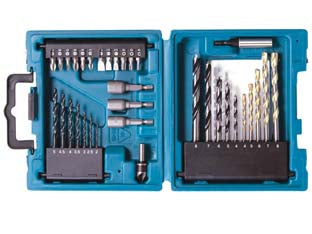 VALIGETTA KIT PEZZI 34 PER FORATURA E AVVITATURA    MAKITA