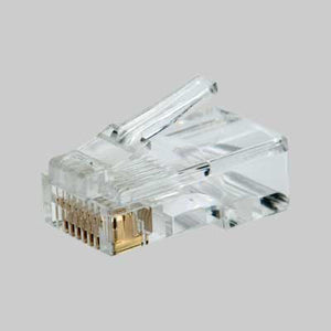 PLUG MODULARI PASSO 4/4 - 6/4 BLISTER 10 PZ