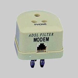 SPINA/PRESA TELEFONICA TRIPOLARE CON FILTRO ADSL