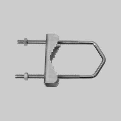 STAFFA FERMAPALI PER ANTENNE SINGOLO STAFFA FERMAPALI PER ANTENNE SINGOLO