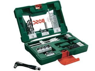 VALIGETTA VLINE CON ACCESSORI FORATURA E AVVITAMENTO PZ.41    BOSCH