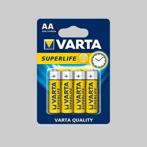 PILE 'SUPERLIFE' STILO Blister 4 Pezzi - 12 confezioni- VARTA