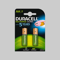 PILE RICARIBILI 'DURALOCK' STILO 2400 mAh - Blister 2 Pezzi - DURACELL