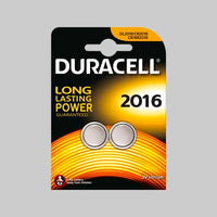 PILE A BOTTONE '2016' Blister 2 Pezzi - 10 pezzi- DURACELL