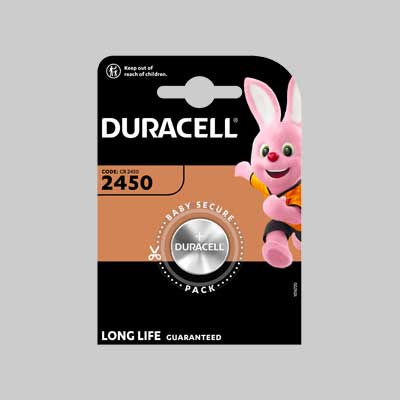 PILA A BOTTONE '2450' Blister 1 pezzo - 10 pezzi- DURACELL