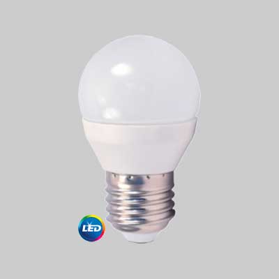 LAMPADA A LED MOD. 'SFERA' E27 6W - 470Lm - 4500K