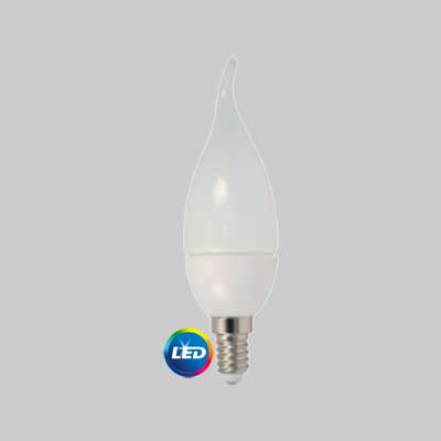 LAMPADA A LED MOD. 'COLPO DI VENTO' 6W - E14 - 470Lm - 6000K