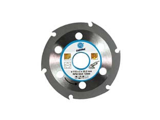 DISCHI TAGLIO PER LEGNO PER SMERIGLIATRICI ANGOLARI- - ø mm.115x2 foro ø mm.22 PG 419.90 - 1 blister PG