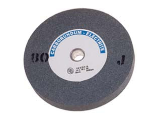 MOLA  ABRASIVA  AD IMPASTO CERAMICO IN CARBURO DI SILICIO VERDE  ø mm.150x20 foro 16 grana 80 PG C49.016    PG