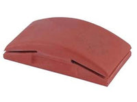 TAMPONE IN GOMMA PER CARTA ABRASIVA CON FISSAGGIO MANUALE- - mm.125x70 PG 339.70 - 1 blister PG