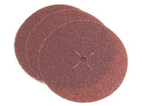 DISCHI DI CARTA ABRASIVA RESINATA PESANTE Ø MM.125- - grana fine 120  PG 344.20 - 5 blister PG