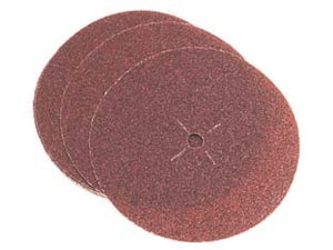 DISCHI DI CARTA ABRASIVA RESINATA PESANTE Ø MM.125- - grana fine 120  PG 344.20 - 5 blister PG