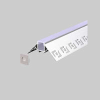 CANALINA PER STRIP LED '5165' 12x22 mm  - Barra 2 mt