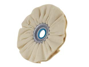 RUOTE IN TESSUTO PER LUCIDARE CON FORO- - ø mm.100 foro ø mm.20/13 PG 339.35 - 2 blister PG