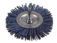 SPAZZOLA CIRCOLARE IN NYLON ABRASIVO BLU- - ø mm.100 PG 497.20 - 1 blister PG