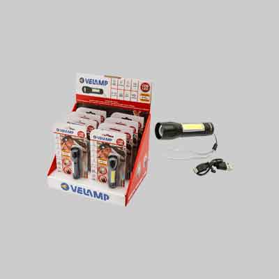 MINI TORCIA A LED 'THOR MAX' 1 W - 120 Lm - VELAMP