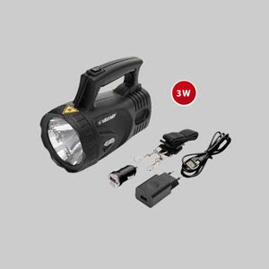 TORCIA A LED RICARICABILE 'ICARO' 3 W - 170Lm - 6500K - VELAMP