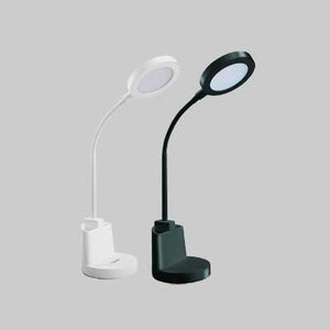 LAMPADA DA TAVOLO A LED 'SWAN 2' Col. Bianco