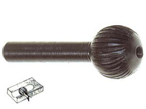 FRESA-LIMA SFERICA ROTATIVA PER FERRO- - codolo mm.6 per trapano PG 426.00 - 5 blister PG