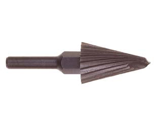 FRESA CONICA IN HSS PER METALLO DA MM.0 A 25- - ø da mm.0/25 codolo mm.8 PG 835.00 - 1 blister PG