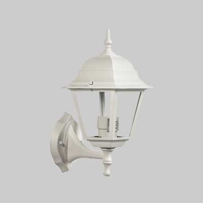 LANTERNA DA PARETE 'EOLO UP B' Colore Bianco