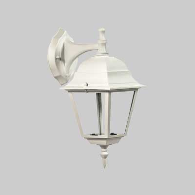 LANTERNA DA PARETE 'EOLO DOWN B' Colore Bianco