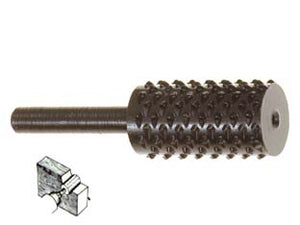 FRESA-RASPA CILINDRICA ROTATIVA PER LEGNO- - codolo mm.6 per trapano PG 430.00 - 5 blister PG