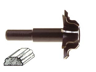 FRESA PER PROFILO MEZZO TONDO ESTERNO- - 45  °  EE ¸ mm.35 codolo mm.8 per il legno PG 361.00 - 1 blister PG