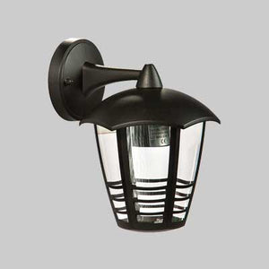 LANTERNA DA PARETE 'ETNA DOWN' Colore Nero