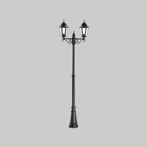 LAMPIONE 'ERMES' 2 LUCI Colore Nero