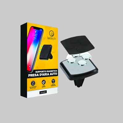 SUPPORTO MAGNETICO PRESA D'ARIA AUTO PER TELEFONO LOSTECH - LOSTECH