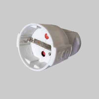 PRESA MOBILE SCHUKO 16A IDEAL STAR 2P+T - IDEAL STAR