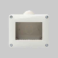 CONTENITORE DA PARETE PER APPARECCHI IP40 'STARLIGHT' 1 Posto - ELETTROIT