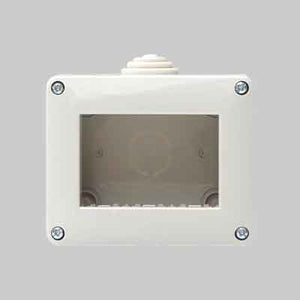 CONTENITORE DA PARETE PER APPARECCHI IP40 'STARLIGHT' 2 Posti - ELETTROIT