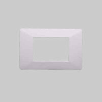 PLACCA COPRINTERRUTTORI BIANCA 'STARLIGHT' 7 Moduli - ELETTROIT