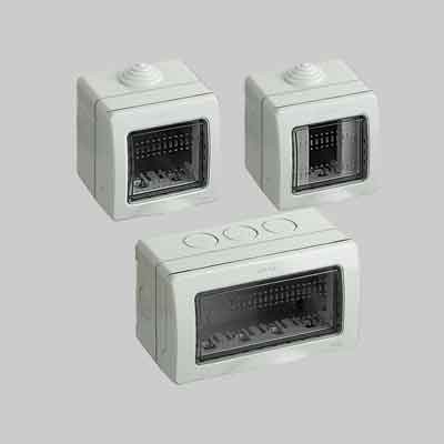 CONTENITORE DA PARETE PER APPARECCHI IP55 'MATIX' BTICINO 1 Posto - BTICINO