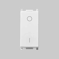 INTERRUTTORE BIPOLARE ILLUMINABILE 'PLANA' VIMAR 16Ax 250V - Col. Bianco - VIMAR