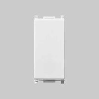 DEVIATORE UNIPOLARE ILLUMINABILE 'PLANA' VIMAR 10Ax 250V - Col. Bianco - VIMAR