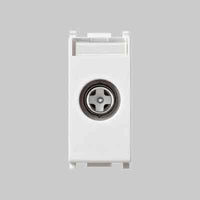 PRESA COASSIALE TV MASCHIO 'PLANA' VIMAR Diretta - Col. Bianco - VIMAR