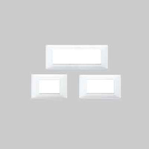 PLACCA COPRINTERRUTTORE BIANCA 'PLANA' VIMAR 7 Posti - VIMAR